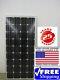 1-180 Watt 12 Volt Battery Charger Solar Panel Off Grid Rv Boat Solar Panels
