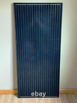 1- 205 Watt 12 Volt Battery Charger Solar Panel Off Grid RV Boat 22.2% NEW CELL
