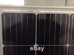 1- 210 Watt 12 Volt Battery Charger Solar Panel Off Grid RV Boat FREE Z BRACKET