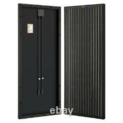 100 Watt 12 Volt Monocrystalline Solar Panel All Black