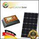 100 Watt Mono Solar Panel Kit With Charge Controller 100w 12v Rv Off Grid German