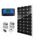100 Watt Monocrystalline Solar Panel Kit With30a Regulator Battery Charging Rv Car