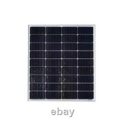 100-Watt Monocrystalline Solar Panel for RV's, Boats and 12-Volt Systems