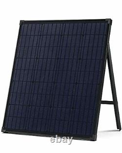 100 Watt Portable Monocrystalline Solar Panel with Waterproof Design & High