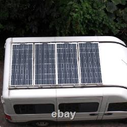 100 Watts Flexible Solar Panel Kit 12V Battery Charger Controller Caravan Boat