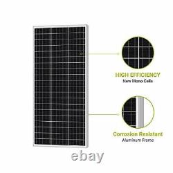 100 Watts Monocrystalline 100W 12V Solar Panel High Efficiency Mono Module RV