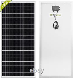 100 Watts Monocrystalline 100W 12V Solar Panel High Efficiency Mono Module Rv
