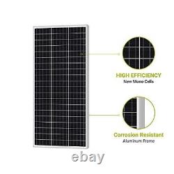 100 Watts Monocrystalline 100w 12v Solar Panel High Efficiency Mono Module Rv