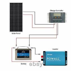100 Watts Monocrystalline 100w 12v Solar Panel High Efficiency Mono Module Rv Ma
