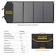 100 Watts Solar Panel Foldable Portable For Portable Power Station/rv/camping Us