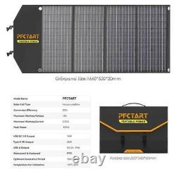 100 Watts Solar Panel Foldable Portable For Portable Power Station/RV/Camping US