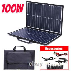 100 Watts Solar Panel Kit 100A 12V Battery Charger with Controller Caravan Boat
