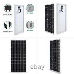 100-watt 12-volt monocrystalline solar panel compact design renogy new power