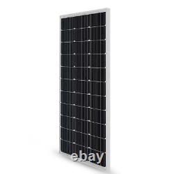100-watt 12-volt monocrystalline solar panel compact design renogy new power