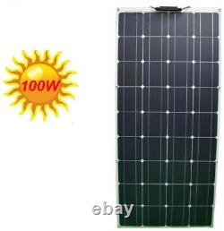 100 watt Solar Panel, Flexible, Portable Solar Panel, Camping, Prepping, RV! USA