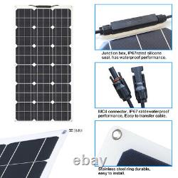 1000W 10 x 100 watt Flexible Solar Panel Mono Cell Module outdoor power charger
