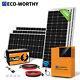 1000w 1200watt Solar Panel Kit 24v Volt Complete System & 2560wh Lithium Battery