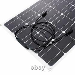 1000W 500W Watt Portable Monocrystalline Solar Panel 18V RV Car Battery Charger