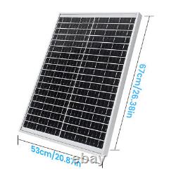 1000W Watt 12V Mono Off-Grid Solar Panel PV Module for RV Marine Home Camping US