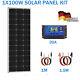 100w 12v Solar Panel Kit 100watt Mono Home Caravan Camping Power Battery Charge