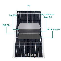 100W 200W 1000W Watt 12V Volt Flexible Mono Solar Panel Car Boat RV Home Camping