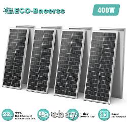 100W 200W 300W 400Watt 12v Monocrystalline Solar Panel RV Camping Home Off Grid