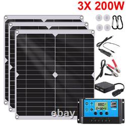100W 200W 400W 2000W Watt Monocrystalline Solar Panel Kit 12V Volt for Home RV