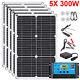100w 200w 400w 2400watt 12v Monocrystalline Solar Panel Home Rv Camping Off Grid