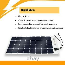 100W Flexible Solar Panel RV 12V 100W Watt Mono Panels