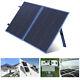 100w Watt 12v Foldable Solar Panel Kit Portable Solar Generator Power Station Rv
