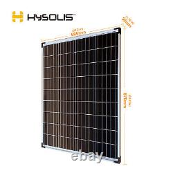 100W watts Solar Panel 12V for off-grid RV marine cabin camping battery charger