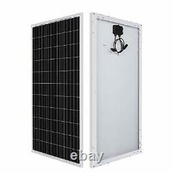 100Watt 12Volt Monocrystalline Solar Panel 42.4X20.0X1.38 in High Efficiency