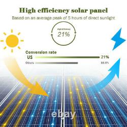 100Watt Solar Panel 18V Battery Charger Monocrysatalline Solar Panel for RV Boat