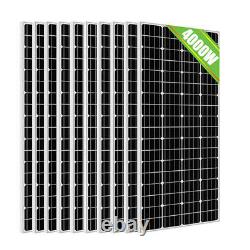 10PCS 400W 18V Mono Solar Panel 4000 Watts Compact Design Solar Panel Rigid