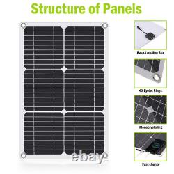 1200W 800W 400Watts Solar Panel Kit Battery Charger with Controller Caravan Boat