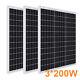 1200w Watt 12v Mono Off-grid Solar Panel Pv Module For Rv Marine Home Camping Us
