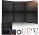 120w Portable Solar Panel Kit- Foldable Monocrystalline Solar Blanket Camper Rv