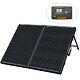 120w Watt Foldable Solar Panel Kit Monocrystalline Camping Battery Charge