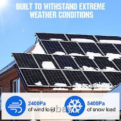 12V 200Watt Solar Panel High-Efficiency Monocrystalline PV Module for Home House