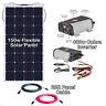 150 Watt Flexible Solar Panel 400w Inverter Kit 10awg Solar Panel Cable Usa