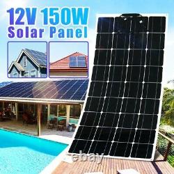 150W Watt 12V Volt Mono-crystalline 150W Solar Panel Highly Flexible Solar Panel