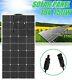 150w Watt 18v Monocrystalline Solar Panel Rv Camping Home Off Grid