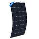 150w Watt Flexible Solar Panel 12v Battery Charger Kit For Rv Boat Car Home Roof