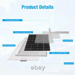 150W Watt Solar Panel Kit 12V 100A with 30A LCD Controller For RV Camping Marine