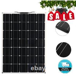 150W watts Solar Panel for off-grid RV marine cabin camping battery charger USA