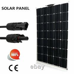 150W watts Solar Panel for off-grid RV marine cabin camping battery charger USA