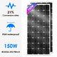 150watt Solar Panel 18v Battery Charger Monocrysatalline Solar Panel For Rv Boat