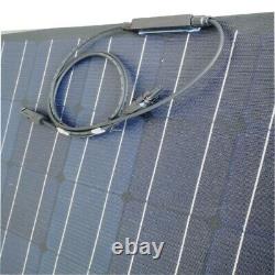 150w 150 Watts Solar Panel ETFE Cells For 24v Battery RV Boat Off Grid 48pcs