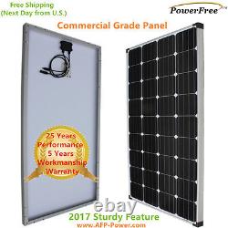 150w 150 Watts Solar Panel using MonoPlus Cells For 12v Battery RV Boat Off Grid