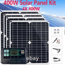 1600W Solar Panel Watt Monocrystalline PV Power 12V For Home RV Marine Car Kits